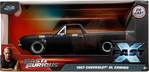 Miniatura 2 de Jada Fast & Furious Fast X 1:24 1967 Chevy El Camino - Coche fundido a presión, juguetes para niños y adultos
