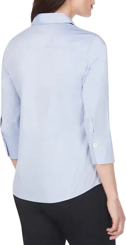 Miniatura 3 de Foxcroft - Camiseta de manga corta para mujer, sin hierro, sin necesidad de plancha