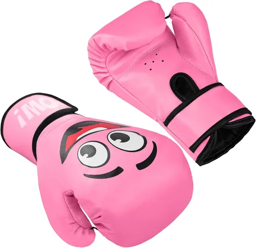 Miniatura 4 de Guantes de boxeo para niños de 3 a 8 años, niños y niñas, guantes de entrenamiento y sparring de boxeo para niños y pequeños para saco de boxeo