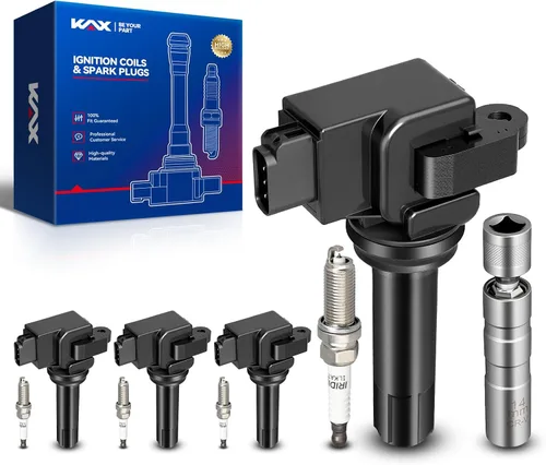 Miniatura 51 de Bobina de encendido KAX UF303 Paquete de 6 unidades Compatible con Trailblazer, Envoy XL, H3, Trailblazer EXT, Rainier, i-370, i-350, i-290, i-280