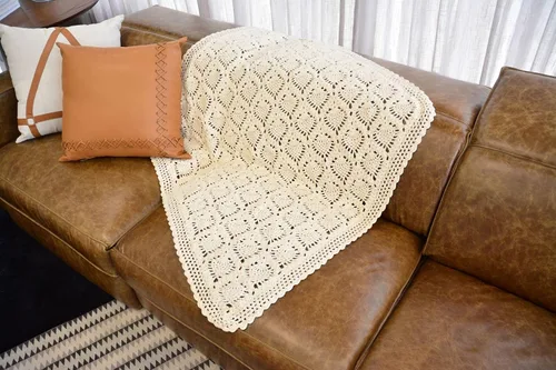 Miniatura 7 de Circulo Natural Cotton 4/4 DK - 14.11 oz de hilo sin teñir 100% algodón brasileño para ganchillo, tejer y macramé - Color: 20 - Natural