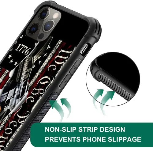 Miniatura 4 de DJSOK Compatible con iPhone 13 Funda, Diseño con Patrón Parachoques Trasero Anti Arañazos Esquinas Reforzadas TPU Suave Caver, Fundas para Hombres