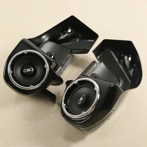 Miniatura 6 de TCT-MOTORPARTS Carenaduras inferiores ventiladas con caja de altavoces de 6 1/2" para Harley Touring Road King Street Electra Glide Road Glide Ultra