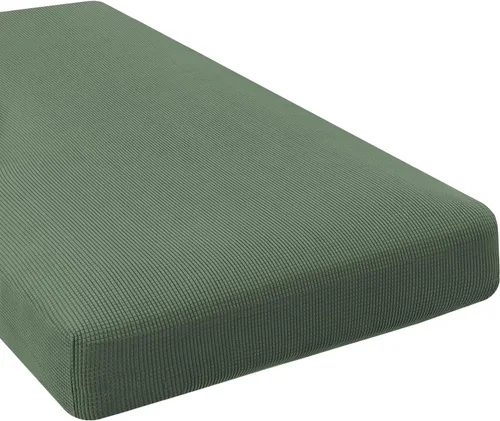 Miniatura 180 de H.VERSAILTEX Fundas Súper Elásticas para Asiento Individual, Fundas de Sofá, Fundas de Cojines, Juegos de Fundas, Tela Gruesa de Sarga con Textura