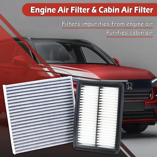 Miniatura 2 de 17220-6MA-J01 Filtro de aire del motor y kit de filtro de aire de cabina 80292-TF0-G01 Compatible con Honda CR-V Accord Hybrid 2.0L 2023-2025