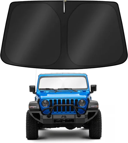 Miniatura 242 de KUST - Parasol plegable para parabrisas para Ford Ranger, accesorios 2019-2025 2026, parasol personalizado para ventana, protector solar plegable