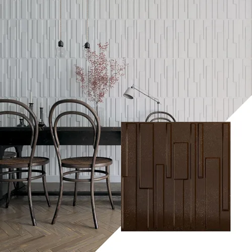 Miniatura 19 de Ekena Millwork Wigan EnduraWall 19 5/8 pulgadas de ancho x 19 5/8 pulgadas de alto, Wigan EnduraWall Decorativo 3D Panel de pared cubre 2.67 pies