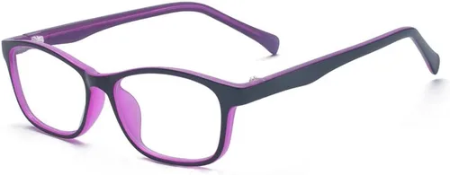 Miniatura 4 de ALWAYSUV Gafas de computadora con bloqueo de luz azul para niños, niñas, adolescentes, niños, gafas de juegos para reducir la fatiga ocular, Púrpura