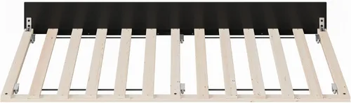 Miniatura 6 de AFI, Mid-Century Modern Trundle Bed, Twin, Black