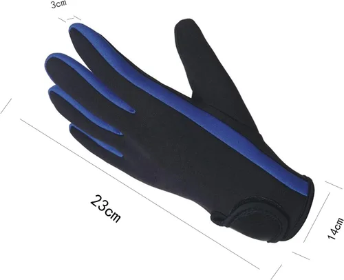 Miniatura 2 de ITODA Guantes de neopreno para hombres y mujeres, entrenamiento acuático, playa, fitness, resistencia al agua en el agua, natación cálida, kayak
