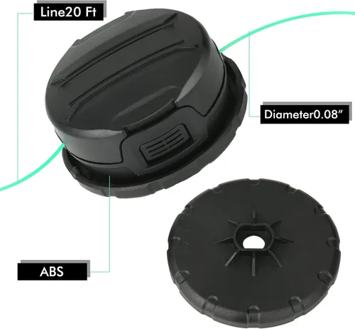 Miniatura 3 de DWO1DT995 - Cabezal de repuesto compatible con Dewalt DCST920 DCST922 DCST970 DCST990 DCST925 recortadora inalámbrica con línea preenrollada