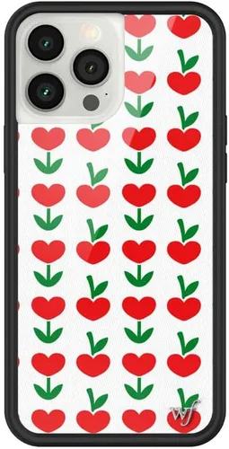 Miniatura 7 de Wildflower Fundas - Realización Par x Devon Lee Carlson, Compatible con Apple iPhone 13 Pro Max Rojo, Ranas, Colaboración - Protector de Par