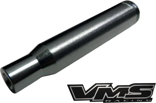 Miniatura 4 de VMS Racing Antena de bala de punta roja calibre 50, calibre 50, color rojo, compatible con Jeep Wrangler JK JKU JL Sahara Sport Rubicon Unlimited