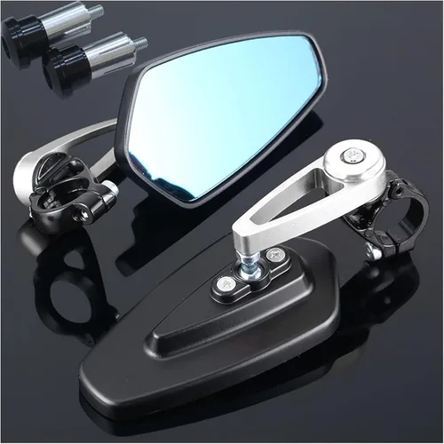 Miniatura 10 de Accesorios Espejo universal para motocicleta Suzuki SV600 SV1000 GSXS1000 GSXS1000 GSXS750 GSXS150 Gixxer GSXR1000 GSXR750 GSXR600 GSXR400 Katana Oro