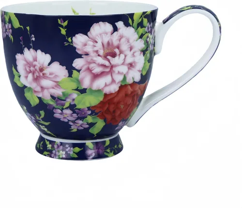 Miniatura 7 de Tazas de café lindas de 16 oz para mujer, tazas lindas de porcelana y hueso, tazas de café, tazas de té para mujeres Mon regalos de cumpleaños