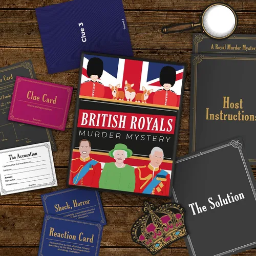 Miniatura 3 de British Royals Murder Mystery Family Juego de mesa