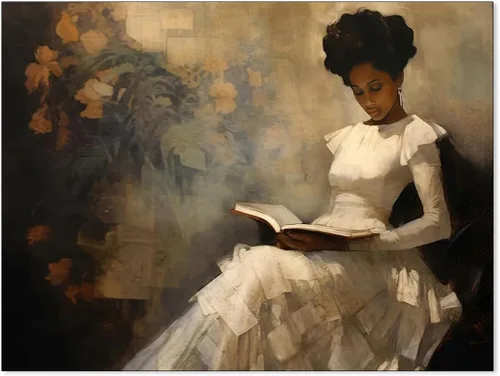 Miniatura 33 de Póster de libro gótico de academia oscura vintage de mediados de siglo, arte de pared de lienzo victoriano de estilo bohemio, impresiones estéticas