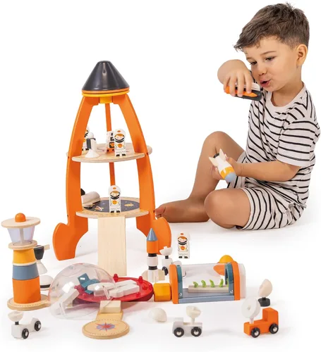 Miniatura 5 de Tender Leaf Toys Life on Mars Set, 17.52 pulgadas de longitud