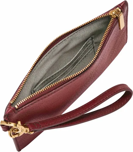 Miniatura 2 de Fossil Cartera pequeña de cuero con correa extraíble para mujer
