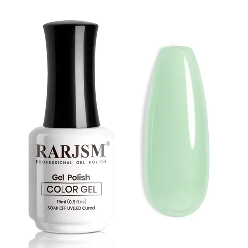 Miniatura 83 de RARJSM Esmalte de Uñas en Gel Nude Transparente Rosa Saludable Claro Esmalte de Uñas en Gel Nude Transparente Rosa Intenso Gelatinoso Barniz de Uñas