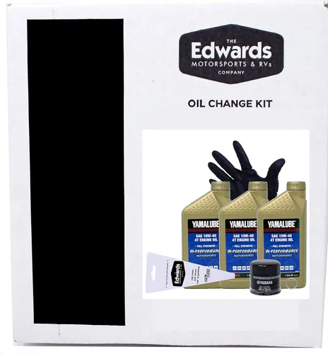 Miniatura 2 de Kit de cambio de aceite Edwards para Yamaha YZF-R6 2010-2020 (Totalmente sintético)