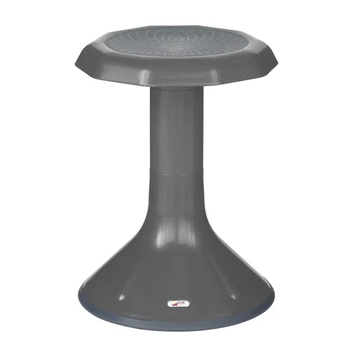 Miniatura 13 de ECR4Kids ACE Active Core Engagement Taburete Tambaleante, Altura del Asiento de 18 Pulgadas, Asientos Flexibles, Negro