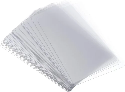 PATIKIL Tarjeta de apertura de plástico 30 unids 0.010 in herramienta de apertura de palanca flexible ultra fina para reparación de teléfonos