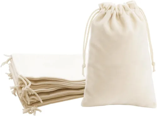Miniatura 41 de Mandala Crafts Bolsas de terciopelo negro con cordón de 14 x 14 pulgadas, 10 bolsas grandes de terciopelo con cordón a granel para regalos de fiesta