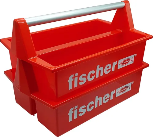 Miniatura 6 de Fischer - Caja de herramientas (plástico), color rojo