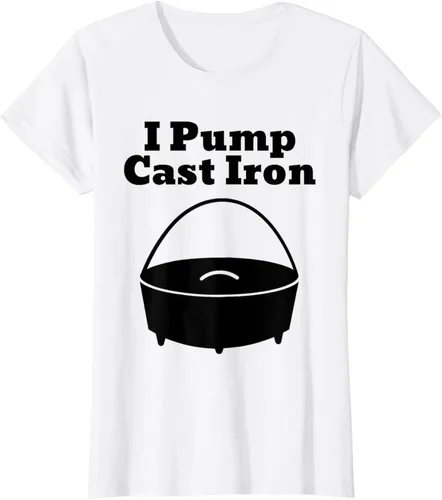 Miniatura 16 de I Pump - Camiseta de hierro fundido para cocinar al horno holandés