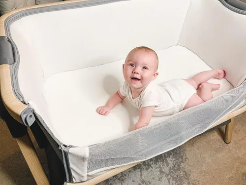 Miniatura 3 de Sábanas de moisés – Sábana bajera de moisés premium para Halo, Mika Micky, Maxi Cosi y otros – Paquete de 4 unidades 100% de punto jersey – Ropa