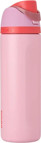 Miniatura 9 de Owala FreeSip - Botella de agua aislada de acero inoxidable con popote, botella de agua deportiva sin BPA, ideal para viajes, 32 onzas, verde putting