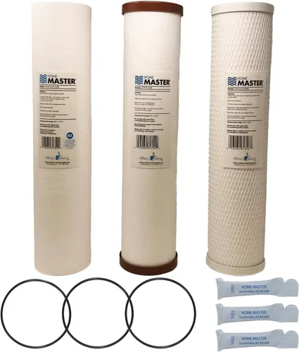 Miniatura 5 de Home Master CFDGD2501-20BB Filtro de sedimentos de repuesto para toda la casa, 4 capas nominal de 25 a 1 micrón, alto flujo de 20 gpm, se adapta a