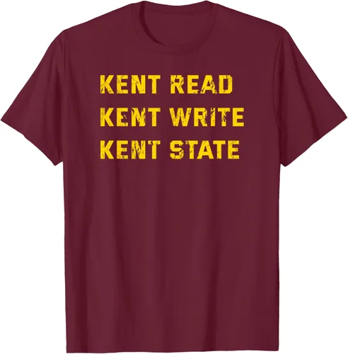 Miniatura 8 de University Apparel Kent Read, Kent Write, Kent State Camiseta, Azul / Patchwork, S