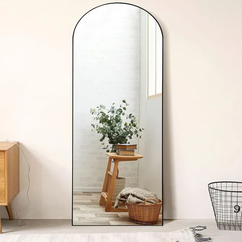Miniatura 6 de MIRUO - Espejo de pared para colgar sobre la puerta, marco de poliestireno para baño, dormitorio, sala de estar, dormitorio y más
