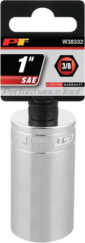 Miniatura 2 de Performance Tool W38332 Dado de 6 puntos, impulsor de 3/8 pulgadas, 1