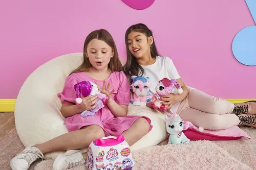 Miniatura 7 de Pets Alive Pet Shop Surprise Serie 2 (cachorro) de ZURU, suave juguete de peluche interactivo electrónico, habla y repite (Speak and Repeat)