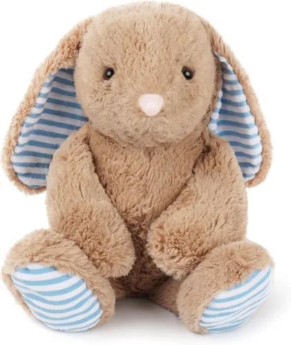 WEIGEDU Animales de Peluche de Conejo para Niños, Niñas, Regalos de Cumpleaños, Hora de Dormir, Navidad, Pascua Marrón