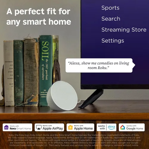 Miniatura 8 de Roku Smart TV – Serie Select de 24 pulgadas, 720p HD TV – Roku TV con control remoto por voz – Televisión LED de pantalla plana con Wi-Fi