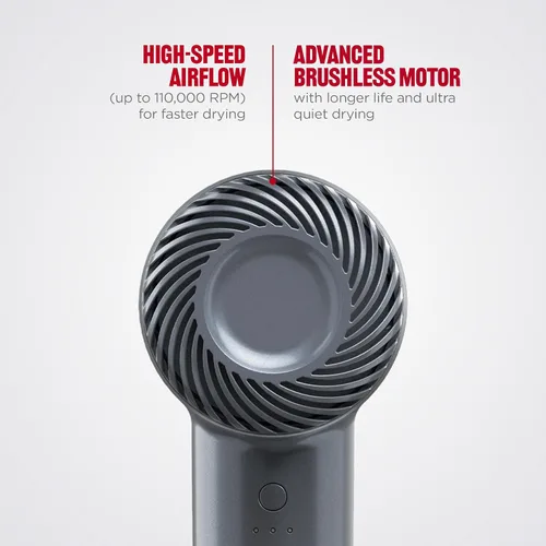 Miniatura 3 de REVLON PowerMove - Secador de pelo, ligero con rendimiento de calidad de salón, secado más rápido alimentado por motor BLDC avanzado