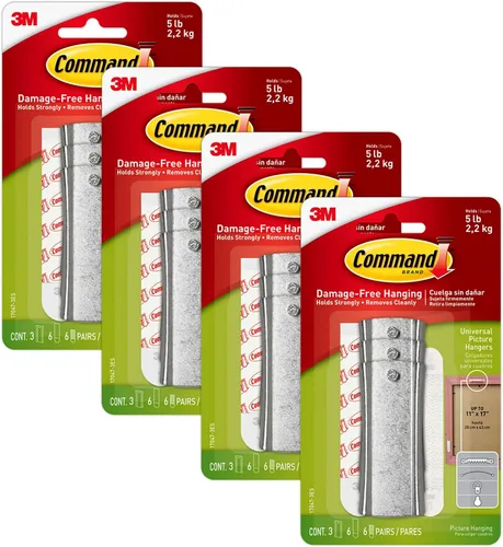Miniatura 11 de Command - Colgador universal de imágenes, con tiras estabilizadoras