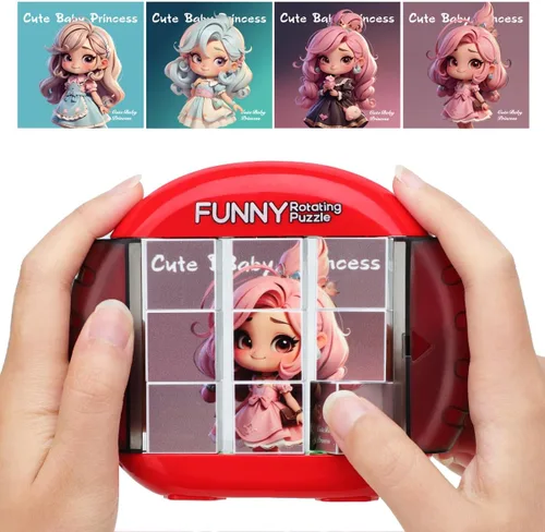 Miniatura 15 de Rompecabezas giratorio para niños de 3, 4, 5, 6, 7 y 8 años, 4 rompecabezas en 1, para niños pequeños, automóvil, avión, actividades de viaje por