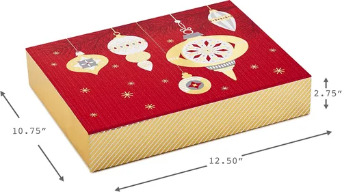 Miniatura 15 de Hallmark - Juego de 24 tarjetas navideñas hechas a mano en caja (conjunto de 24 tarjetas de felicitación especiales para las fiestas y sobres)