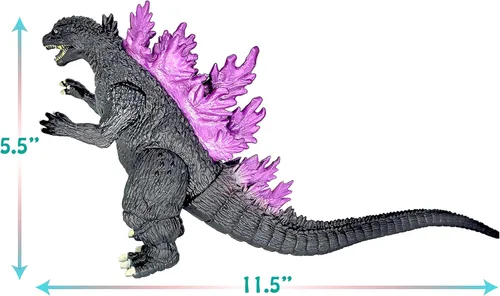 Miniatura 4 de TwCare Figura de acción de juguete de Godzilla: Rey de los monstruos, serie de película de 2020 con articulaciones móviles de vinilo suave, bolsa