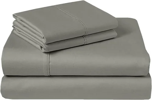 Miniatura 14 de Juego de sábanas bajeras de 4 piezas de 33 x 75 pulgadas, 100 % algodón, perfecto para cama de matrimonio estrecho, cama de campamento, cuna de Lino