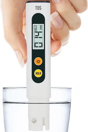 Miniatura 11 de Pruebador de agua profesional para agua potable - Medidor TDS digital preciso (0-9999 ppm) - Lectura instantánea de 1 segundo