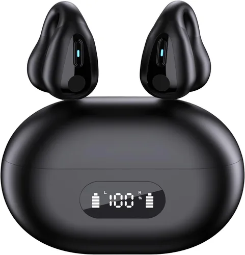Clips de oreja inalámbricos Bluetooth auriculares abiertos clip para la oreja clip de oreja auriculares de conducción ósea auriculares tipo clip