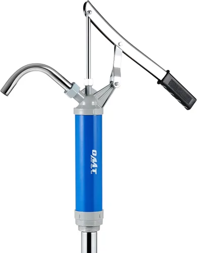 Orion Motor Tech Bomba de barril de acción de palanca, bomba manual de barril resistente con tubo de succión telescópico que se adapta a tambores de