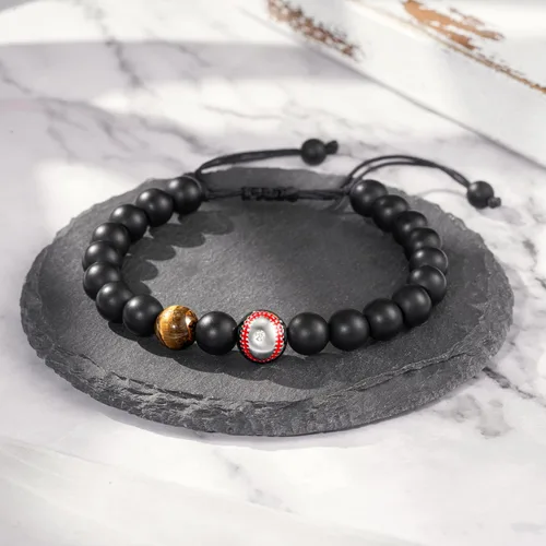 Miniatura 3 de Brazalete de béisbol/fútbol/baloncesto/hockey/golf/fútbol americano para regalos para niños y hombres