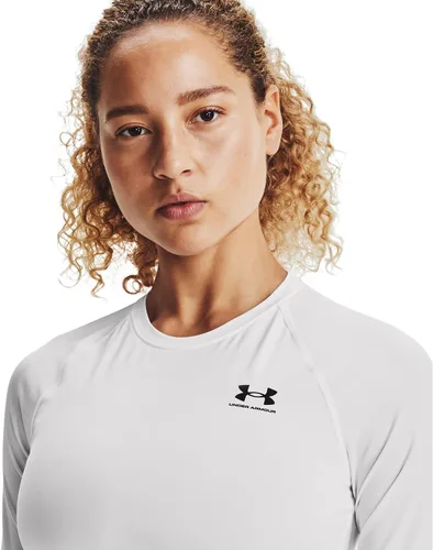 Miniatura 3 de Under Armour Camiseta de compresión HeatGear de manga larga para mujer